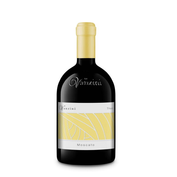 Moscato Theo pusiau putojantis (frizzante) saldus baltas vynas, 750 ml