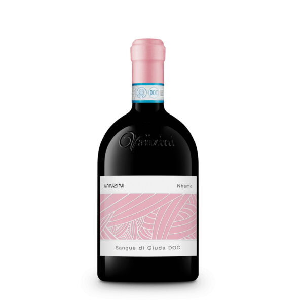 Sangue di Giuda Nemo pusiau putojantis (frizzante) saldus raudonas vynas, 750 ml