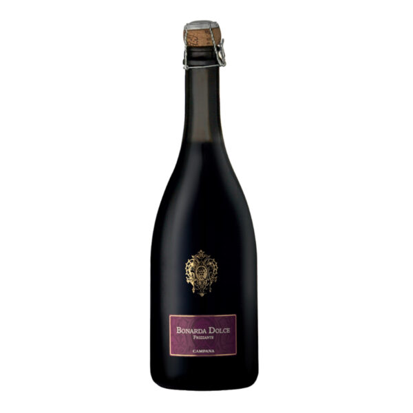 Bonarda Dolce Frizzante pusiau putojantis (frizzante) švelniai saldus raudonas vynas, 750 ml