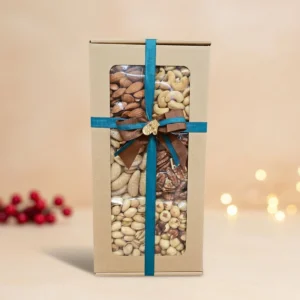 Kalėdinė riešutinė dovana natūralioje dėžutėje – Vai Nai