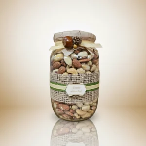 Riešutinis stiklainis 600 g – „Skanių akimirkų“ – Vai Nai