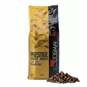 PRESTIGE kavos pupelės 70% Arabica 30% Robusta, 1 kg – Cosmai Coffee
